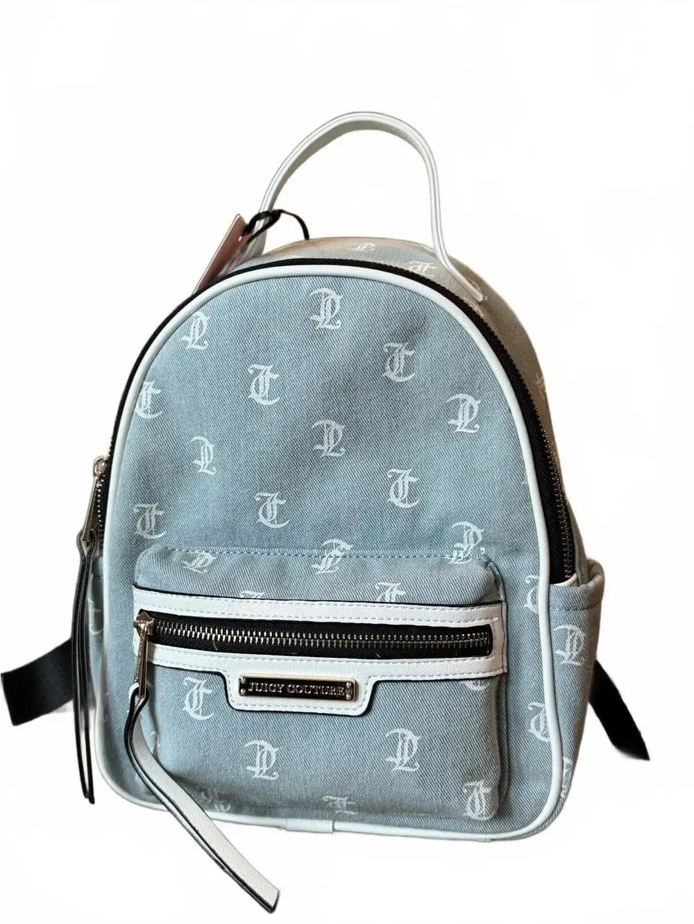 Juicy Couture Light Blue Denim Mini Backpack